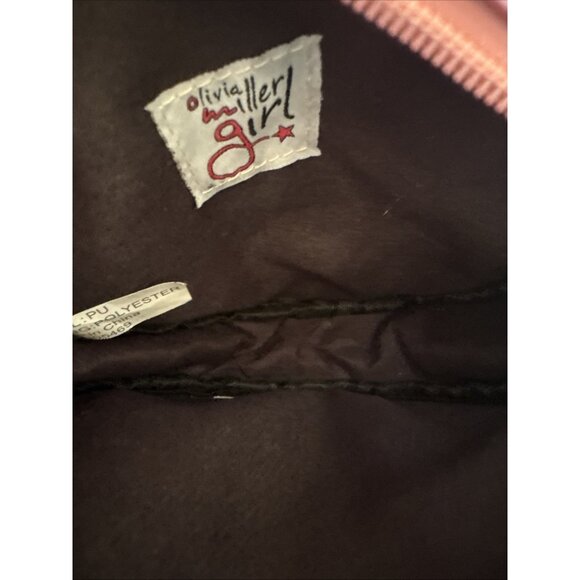 Olivia Miller Girl Round Pink French Bulldog Body Purse Handbag 7” VGUC CHARITY - Picture 5 of 6